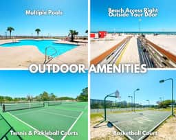 Royal Gulf Beach & Racquet Club #5612" | Beachfront 2BR | Indoor/Outdoor Pools + Hot Tub | Amenities Galore | On Site Dining | Sleeps 6 - Image 3