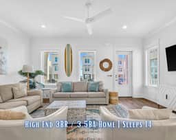 GeorgE's Shore" | Ocean's Edge #6 | Luxury Beachside 3BR Home | Pool | 50 Steps To Beach | Gulf Views | Sleeps 14 | Dog Friendly - Image 4
