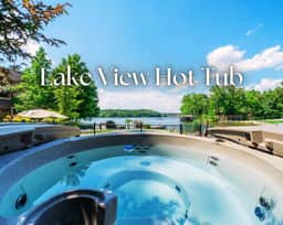 Oasis at Bayshore" | Luxury Lakefront Views*Private Pool*Hot Tub*Boat Dock - Image 2