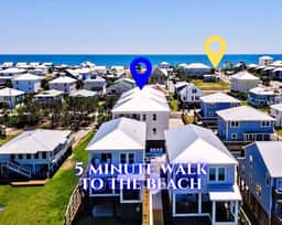 Piper's Perch" | Beach & Lagoon! | Pool | Water Views | Private Dock & Fishing Pier | 4BR Sandpiper Cottage | Dog Friendly - Image 3