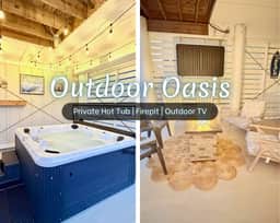 Amity Escape @ Summer Salt" | Private Hot Tub*Pool*Walk To Beach*Firepit*3BR*Sleeps 12 - Image 2