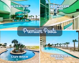 Turquoise Place #D704" | Luxury Beachfront 3BR*Stunning 7th Floor Gulf Front Views*Private Hot Tub*5 Star Amenities*Lazy River*Water Slide*Putting Green*On Site Restaurants*Sleeps 8 - Image 3