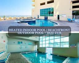 Crystal Shores West #608" | Beachfront 3BR Corner Unit*Panoramic Gulf Front Views*Indoor (Heated)/Outdoor Pool*Hot Tub*Gym*Sleeps 8 - Image 3