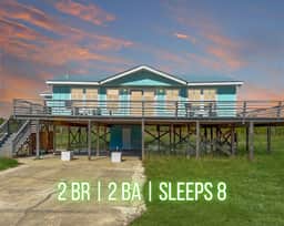 Kermit's Place" | Almost Beachfront 2BR Home*Gulf Views*3 Minute Walk To Beach - Image 4