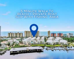 Salty Beach @ The Osprey" | Luxury 4BR*Pool*Walk To Beach*Private Boat Slip*Sleeps 12 - Image 3