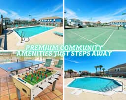 Above The Waves" | Steps To Beach, Gulf Views, Pool, Dog Friendly, 4BR, Sleeps 12 - Image 4
