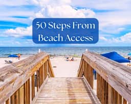 Beach Bum HQ" | 50 Steps To Beach*Gulf Views*Heated Pool*Hot Tub*4BR*Sleeps 12*Lost Dunes Cottages - Image 3