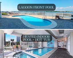 Penthouse 17 @ Lagoon Tower" | Luxury Waterfront 5BR Penthouse*Insane Views*100 Steps To Beach*Outdoor Pool*Heated Indoor Pool*Hot Tub*3700 Sq Ft*Sleeps 10 - Image 3