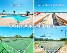 Royal Gulf Beach & Racquet Club #5316" | 2BR Beachfront* Gulf Views*Indoor/Outdoor Pools*Hot Tub*Gym*On Site Dining*Sleeps 7 - Image 3