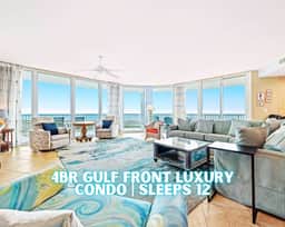 Caribe C910" | 4BR Gulf Front Condo With Sweeping Views*Unmatched Amenities*Lazy River*Outdoor Pools*Hot Tub*Boat Slip*Beach Trolley*Cabanas*On Site Restaurants*Sleeps 12 - Image 4