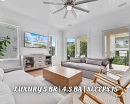 Top Tier Beach @ The Osprey" | Luxury 5BR*Pool*Walk To Beach*Private Boat Slip*Sleeps 15 - Image 3