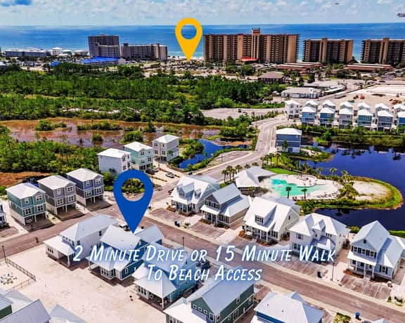 Skye Miles @ Summer Salt" | Pool*Walk To Beach*Firepit*Lake*Luxury Amenities*Sleeps 14 - Image 4