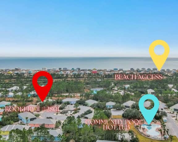 The Rookery II #2801" | Cute 3BR Beach Cottage*Pool*Hot Tub*Walk To Beach*Golf Cart Friendly - Image 3