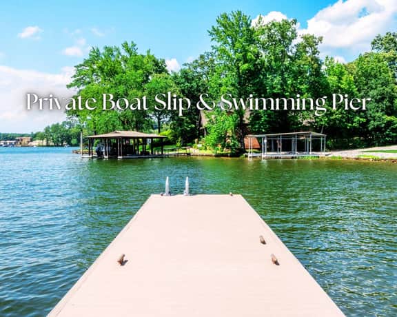 Oasis at Bayshore" | Luxury Lakefront Views*Private Pool*Hot Tub*Boat Dock - Image 3