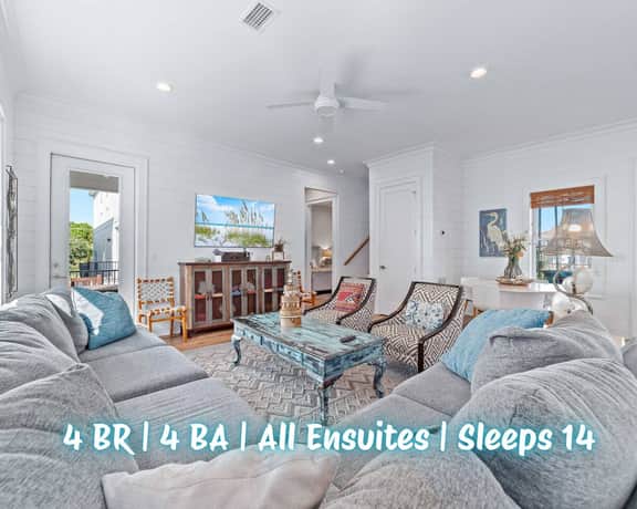 Oasis Beach Cottage @ Lost Dunes #S | 100 Steps To Beach, Heated Pool, Hot Tub, 4BR, Sleeps 14 - Image 5