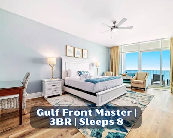 Turquoise Place #D704" | Luxury Beachfront 3BR*Stunning 7th Floor Gulf Front Views*Private Hot Tub*5 Star Amenities*Lazy River*Water Slide*Putting Green*On Site Restaurants*Sleeps 8 - Image 5