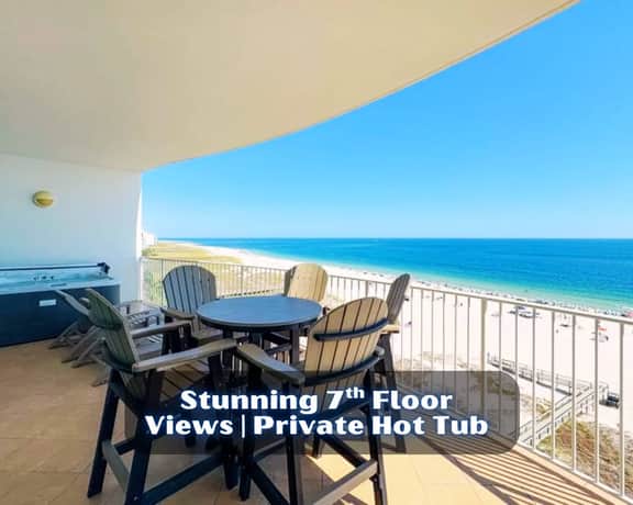 Turquoise Place #D704" | Luxury Beachfront 3BR*Stunning 7th Floor Gulf Front Views*Private Hot Tub*5 Star Amenities*Lazy River*Water Slide*Putting Green*On Site Restaurants*Sleeps 8 - Image 2