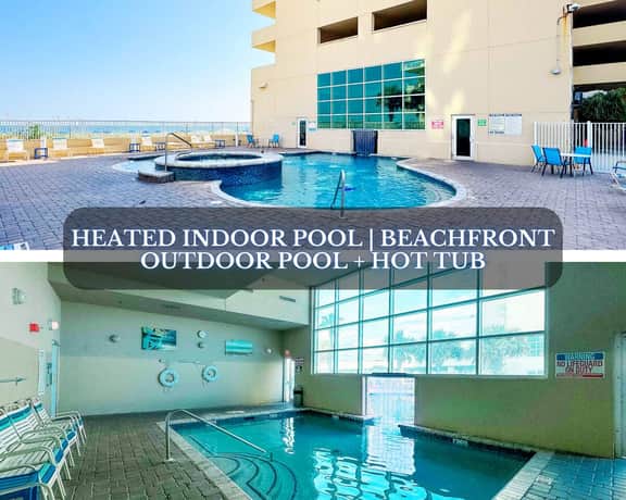 Crystal Shores West #608" | Beachfront 3BR Corner Unit*Panoramic Gulf Front Views*Indoor (Heated)/Outdoor Pool*Hot Tub*Gym*Sleeps 8 - Image 3