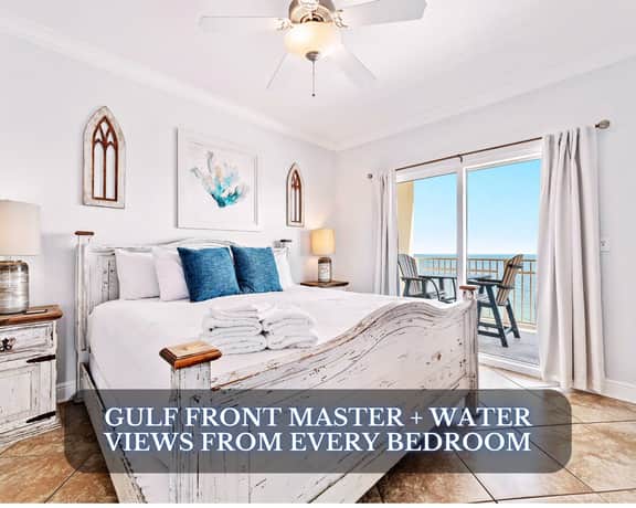 Crystal Shores West #608" | Beachfront 3BR Corner Unit*Panoramic Gulf Front Views*Indoor (Heated)/Outdoor Pool*Hot Tub*Gym*Sleeps 8 - Image 4