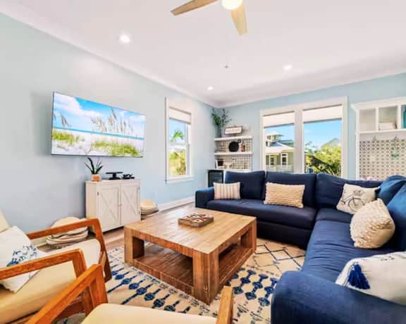 Sweet & Salty @ Tannin" | Luxury 5BR | Walk To Private Beach Access | Pool | 20% Golf Cart Discount Available - Image 4