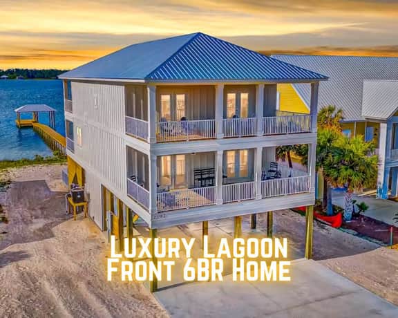 Believe Inn" | Luxury 6BR Lagoon Front Home With Gulf Views*Heated Private Pool*Private Boat Dock*Sleeps 18 - Image 2
