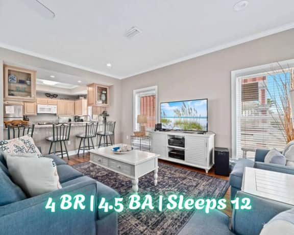 Above The Waves" | Steps To Beach, Gulf Views, Pool, Dog Friendly, 4BR, Sleeps 12 - Image 5