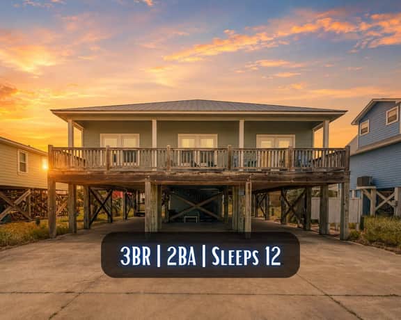 Pipe Dreams" | Balcony Gulf Views*50 Steps To Beach*Sleeps 12*Dog Friendly 3BR*Fort Morgan - Image 3