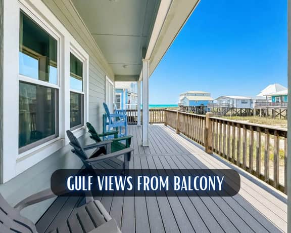 Pipe Dreams" | Balcony Gulf Views*50 Steps To Beach*Sleeps 12*Dog Friendly 3BR*Fort Morgan - Image 2