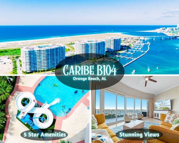Caribe B104" | 3BR Bayfront Condo With Stunning Views*Unmatched Amenities*Lazy River*Outdoor Pools*Hot Tub*Boat Slip*Beach Trolley*Cabanas*On Site Restaurants - Image 1