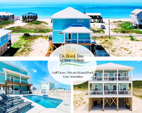 On Beach Time" | Luxury "Almost Beachfront" Home, Panoramic Gulf Views, Private Heated Pool - Image 1