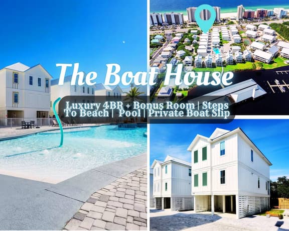 The Boat House @ The Osprey" | Luxury 4BR*Pool*Steps To Beach*Boat Slip*Gulf Views - Image 1