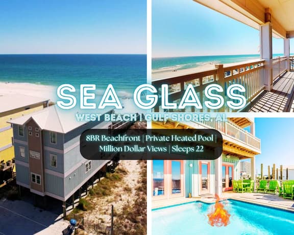 Sea Glass" | 8 BR Luxury Beachfront Home*Private Pool*Stunning Views*Sleeps 22 - Image 1