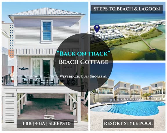 “Back On Track”| Steps To Beach & Lagoon, Pool, West Side Cottages - Image 1