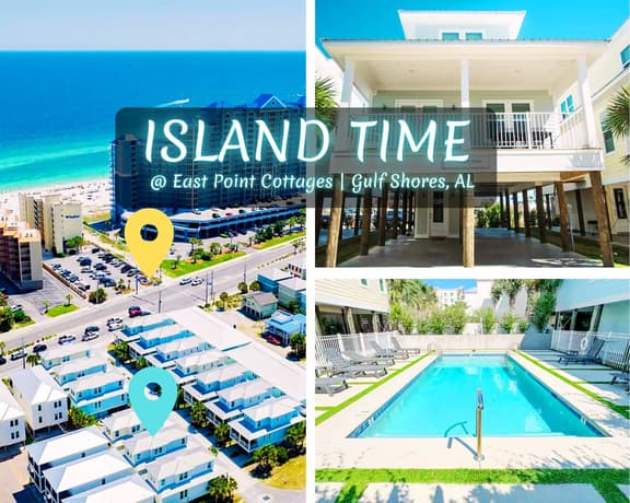 Island Time" @ East Point Cottages | 2 Minute Walk To Beach*Gorgeous Pool*3BR*Sleeps 12 - Image 1