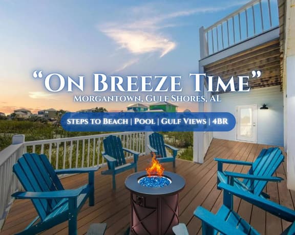 On Breeze Time" | Steps To Beach*2 Pools*Tennis Courts*Dog Friendly*Morgantown - Image 1