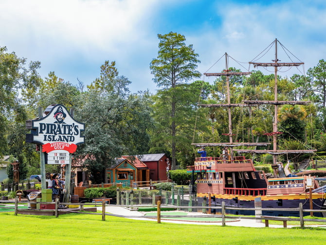 Pirate Island Adventure Golf
